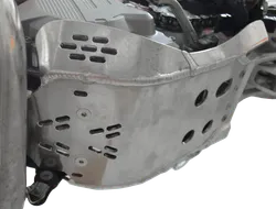 Enduro Vented Aluminum Skid Plate w Drainage Hole