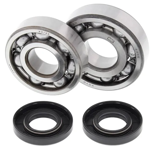 All Balls Crankshaft Crank Shaft Bearing Kit for Kawasaki KX125