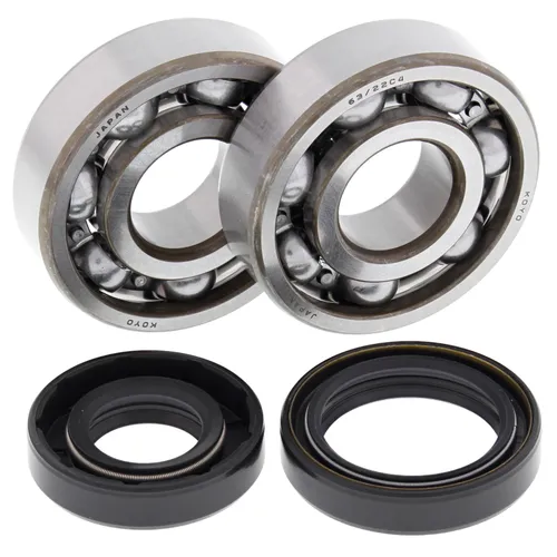 All Balls Crankshaft Crank Shaft Bearing Kit for Kawasaki KX125