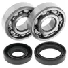 All Balls Crankshaft Crank Shaft Bearing Kit for Kawasaki KX125