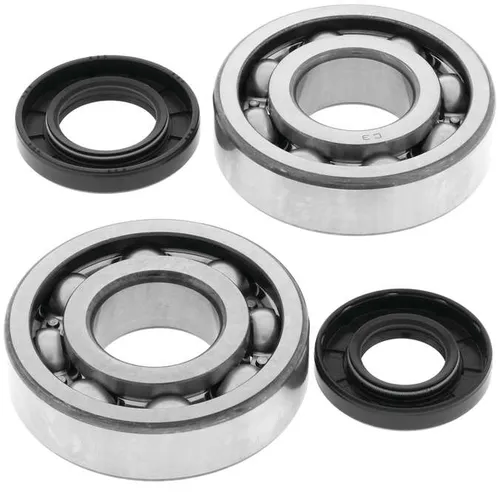 All Balls Crankshaft Crank Bearings Kit Kawasaki KX250 KDX250