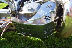 Enduro Xtreme Aluminum Skid Plate w Enlarged Side Wing