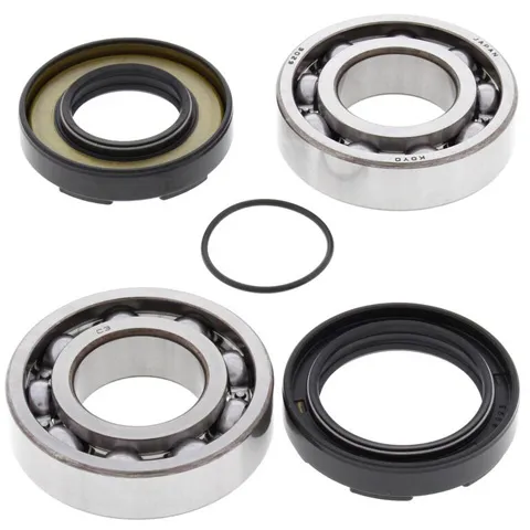 All Balls Crankshaft Crank Shaft Bearing & Seal Kit for Yamaha 250-350