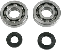 Moose Crankshaft Crank Shaft Bearing Seals Kits 2 Stroke For Kawasaki KX250