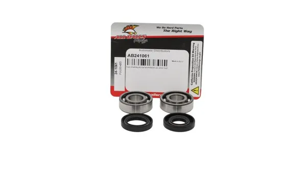 All Balls Crankshaft Crank Shaft Bearings Kit for Yamaha PW50