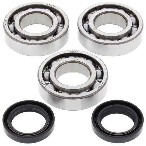 All Balls Crankshaft Crank Shaft Bearings Kit Polaris ATV 250