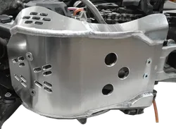 Enduro Vented Aluminum Skid Plate w Drainage Hole
