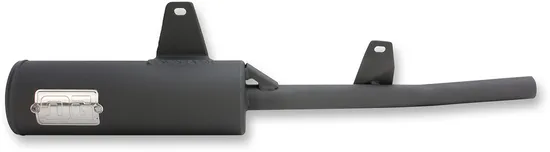 DG Brute Silent Core Slip On Exhaust Muffler Black Straight Can