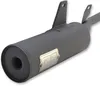 DG Brute Silent Core Slip On Exhaust Muffler Black Straight Can
