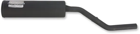 DG Brute Silent Core Slip On Exhaust Muffler Black Straight Can