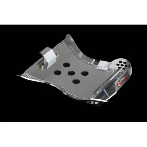 Enduro Vented Aluminum Skid Plate w Drainage Hole