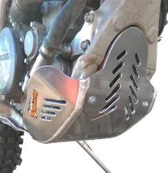 Enduro Vented Aluminum Skid Plate w Drainage Hole