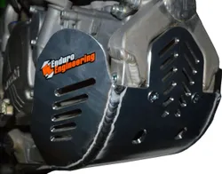 Enduro Vented Aluminum Skid Plate w Drainage Hole