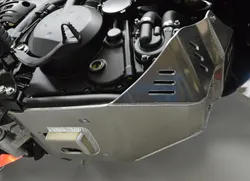 Enduro Vented Aluminum Skid Plate w Drainage Hole