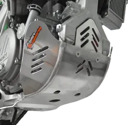 Enduro Vented Aluminum Skid Plate w Drainage Hole