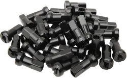 Moose Black MX1 Aluminum 8 Gauge Nipple Set For Dirt Bike