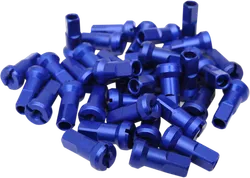 Moose Blue MX1 Aluminum 8 Gauge Nipple Set For Dirt Bike