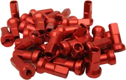 Moose Red MX1 Aluminum 9 Gauge Nipple Set For Dirt Bike