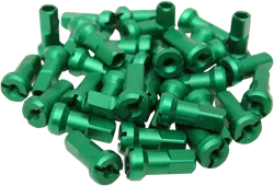 Moose Green MX1 Aluminum 8 Gauge Nipple Set For Dirt Bike