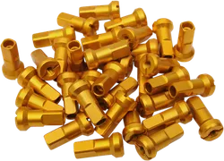 Moose Gold MX1 Aluminum 9 Gauge Nipple Set For Dirt Bike