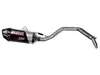 BBR D3 Full Exhaust Muffler Pipe System Stainless Carbon End Cap