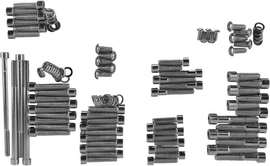 Drag Specialties Smooth Engine Motor Bolt Kit