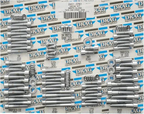 Drag Specialties Smooth Engine Motor Bolt Kit