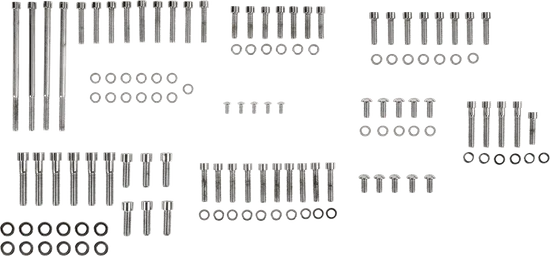 Drag Specialties Smooth Engine Motor Bolt Kit