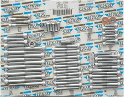 Drag Specialties Knurled Engine Motor Bolt Kit