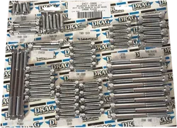 Drag Specialties Knurled Allen Engine Motor Bolt Kit