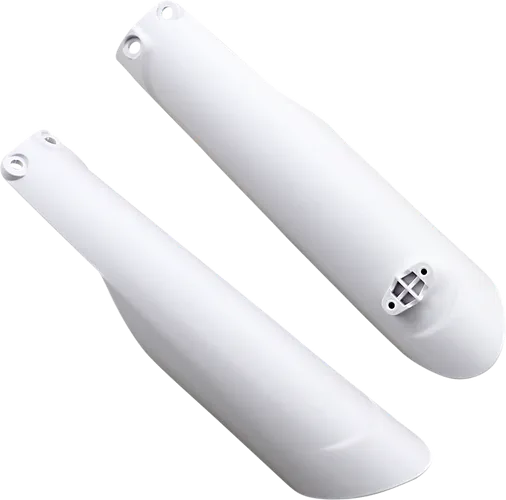 Acerbis White Lower Fork Cover Protector Guard Set