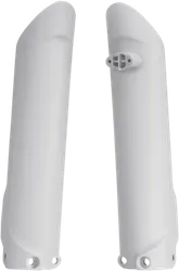 Acerbis White Lower Fork Cover Protector Guard Set