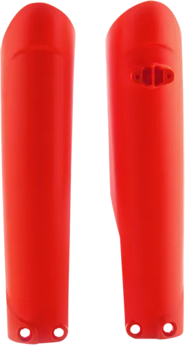 Acerbis Red Lower Fork Cover Protector Guard Set