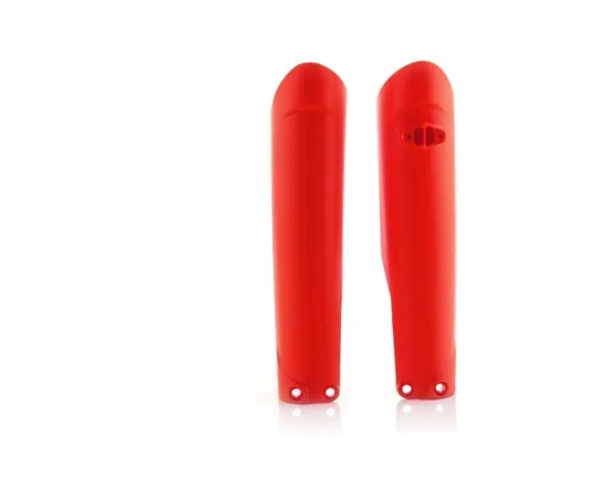 Acerbis Red Lower Fork Cover Protector Guard Set 3