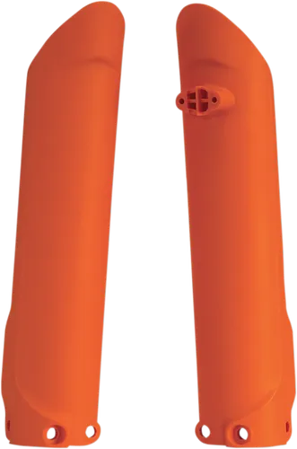 Acerbis Orange Lower Fork Cover Protector Guard Set