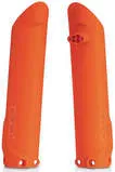 Acerbis Orange Lower Fork Cover Protector Guard Set