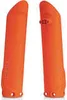 Acerbis Orange Lower Fork Cover Protector Guard Set