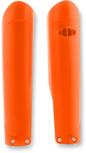 Acerbis Orange 16 Lower Fork Cover Protector Guard Set
