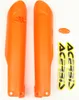 Acerbis Orange 16 Lower Fork Cover Protector Guard Set