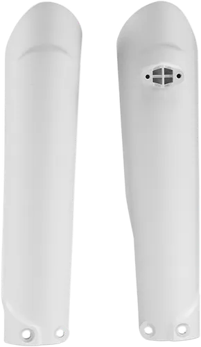 Acerbis White 20 Lower Fork Cover Protector Guard Set