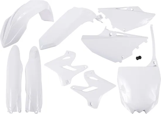 Acerbis Complete Plastic Fender Body Kit White