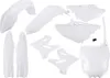 Acerbis Complete Plastic Fender Body Kit White