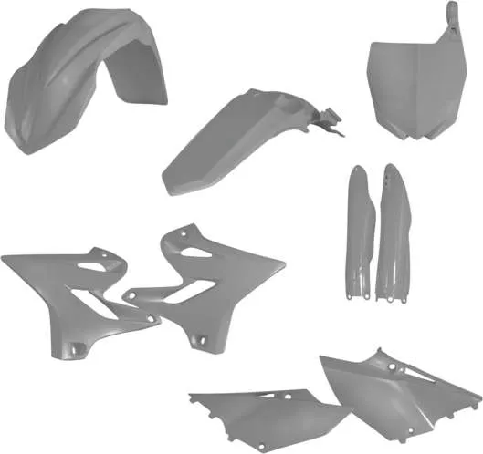 Acerbis Complete Plastic Fender Body Kit Gray