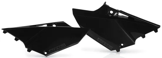 Acerbis Side Panel Number Plates Black