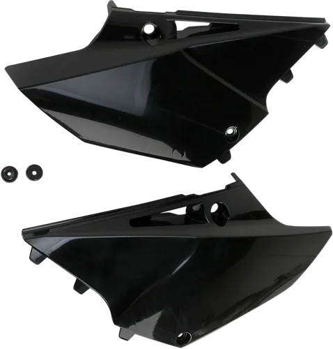 Acerbis Side Panel Number Plates Black