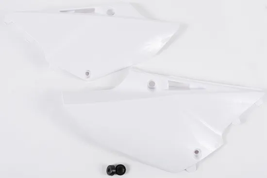 Acerbis Side Panel Number Plates White Yamaha YZ125 YZ250