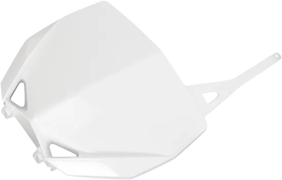 Acerbis White Front Number Plate