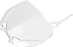 Acerbis White Front Number Plate