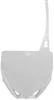 Acerbis White Front Number Plate