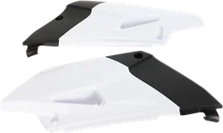 Acerbis Plastic Side Panels White Black